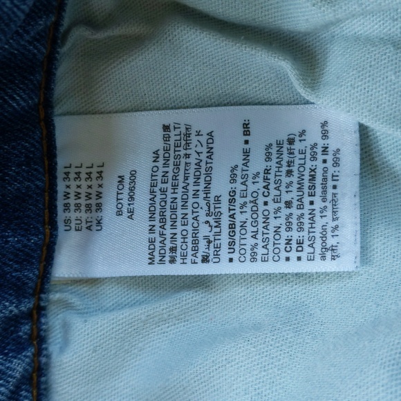 Amazon Essentials Men's Slim-Fit Boot Cut Size 38W x 34L - Picture 4 of 7